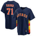 Fenge H.Astros #71 Josh Hader Player Navy Home Game Stitched Jerseys