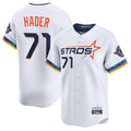 Fenge H.Astros #71 Josh Hader Player White City Connect Limited Home Stitched Jerseys