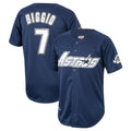 Fenge H.Astros #7 Craig Biggio Player Navy Mitchell & Ness Cooperstown Collection 1994 Limited Stitched Jerseys
