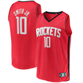 Fenge H.Rockets H.Rockets #10 Jabari Smith Jr. Red Fast Break Replica Player Stitched Jerseys-Icon Edition