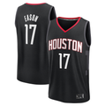 Fenge H.Rockets #17 Tari Eason Black Fast Break Replica Player Stitched Jerseys-Statement Edition
