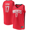 Fenge H.Rockets #17 Tari Eason Red Fast Break Replica Player Stitched Jerseys-Icon Edition