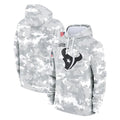 Fenge H.Texans Arctic Camo Salute to Service Hoodies Limited Game Blank Player Stitched Jerseys