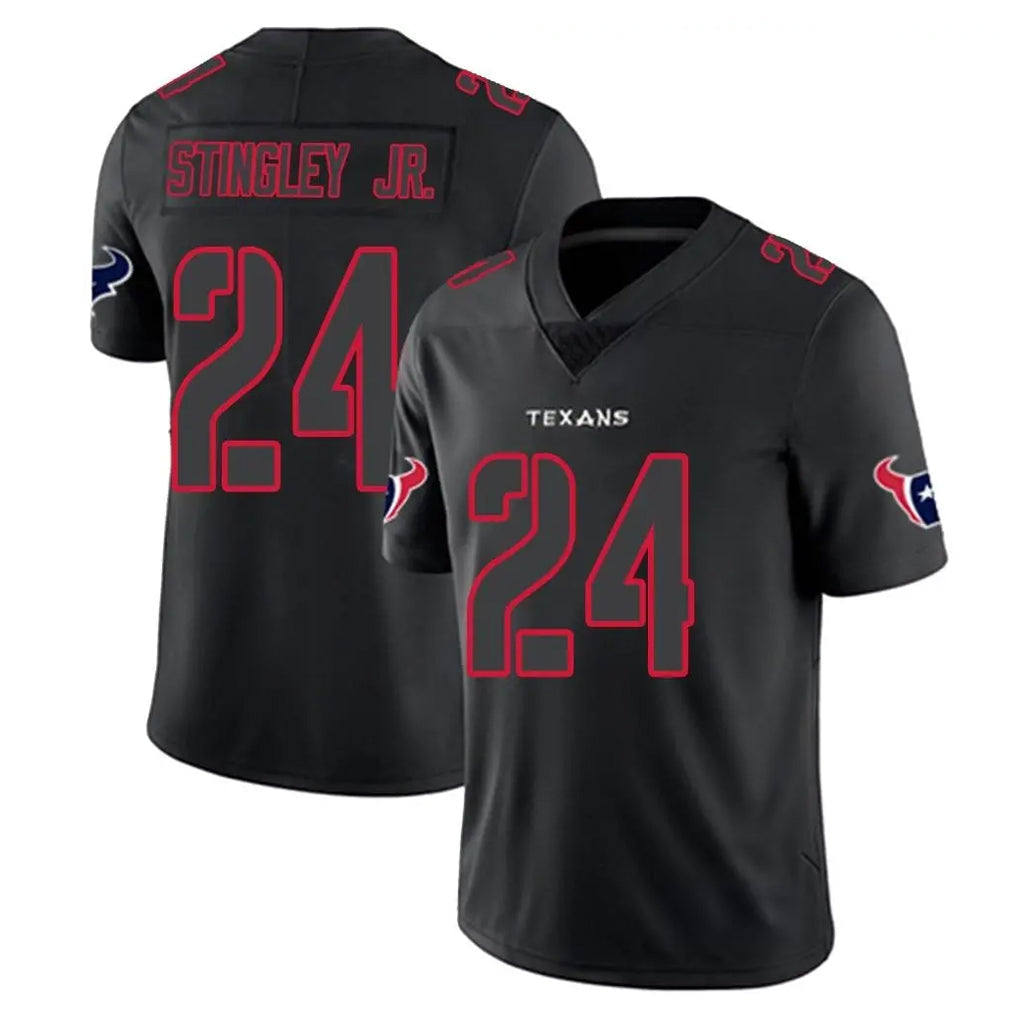 Fenge H.Texans #24 Derek Stingley Jr. Player Black Impact Limited Game Stitched Jerseys