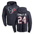 Fenge H.Texans #24 Derek Stingley Jr. Player Navy Pro Line Pullover Hoodie Limited Game Stitched Jerseys