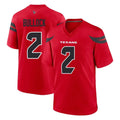 Fenge H.Texans #2 Calen Bullock Player Red Alternate Home Game Stitched Jerseys
