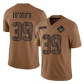 Fenge H.Texans #39 Henry To'oTo'o Player Brown Salute To Service Limited Stitched Jerseys
