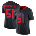 Fenge H.Texans #51 Will Anderson Jr. Player Navy Limited 2nd Alternate Vapor F.U.S.E. Home Game Stitched Jerseys