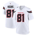 Fenge H.Texans #81 Jayden Higgins Player White Home Game Stitched Jerseys