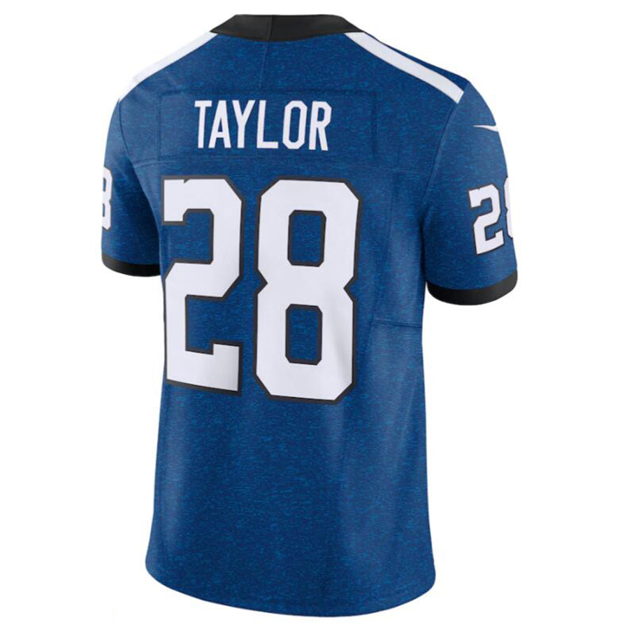 Fenge IN.Colts #28 Jonathan Taylor Blue Vapor F.U.S.E. Limited Jersey American Stitched Jersey