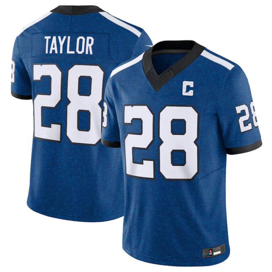 Fenge IN.Colts #28 Jonathan Taylor Blue Vapor F.U.S.E. Limited Jersey American Stitched Jerseys