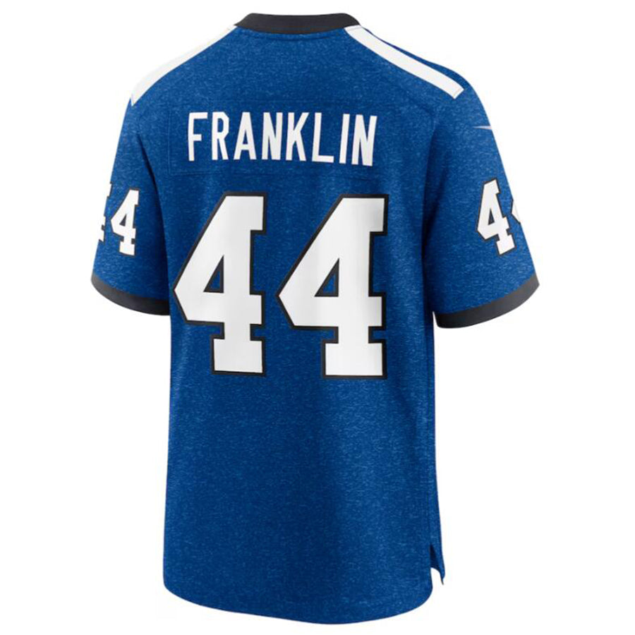 Fenge IN.Colts #44 Zaire Franklin Royal Indiana Nights Alternate Game Jersey American Stitched Football Jerseys