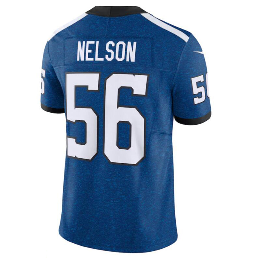 Fenge IN.Colts #56 Quenton Nelson Blue Vapor F.U.S.E. Limited Jersey American Stitched Jerseys