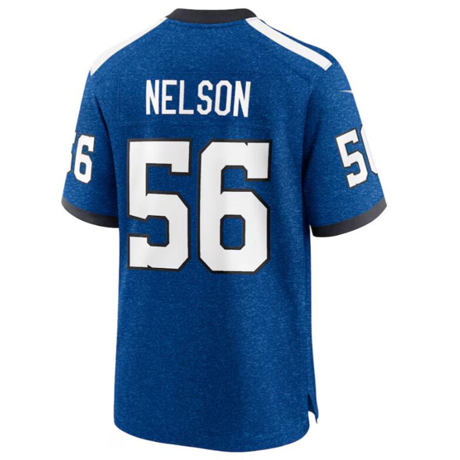 Fenge IN.Colts #56 Quenton Nelson Royal Indiana Nights Alternate Game Jersey American Stitched Jerseys