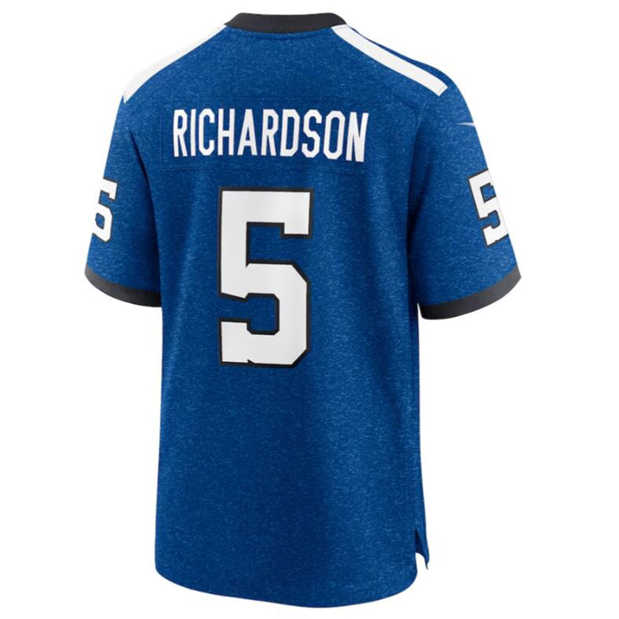 Fenge IN.Colts #5 Anthony Richardson Royal Indiana Nights Alternate Game Jersey American Stitched Jersey