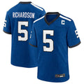 Fenge IN.Colts #5 Anthony Richardson Royal Indiana Nights Alternate Game Jersey American Stitched Jerseys