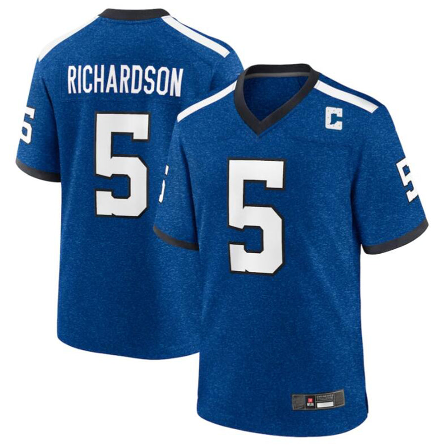Fenge IN.Colts #5 Anthony Richardson Royal Indiana Nights Alternate Game Jersey American Stitched Jerseys