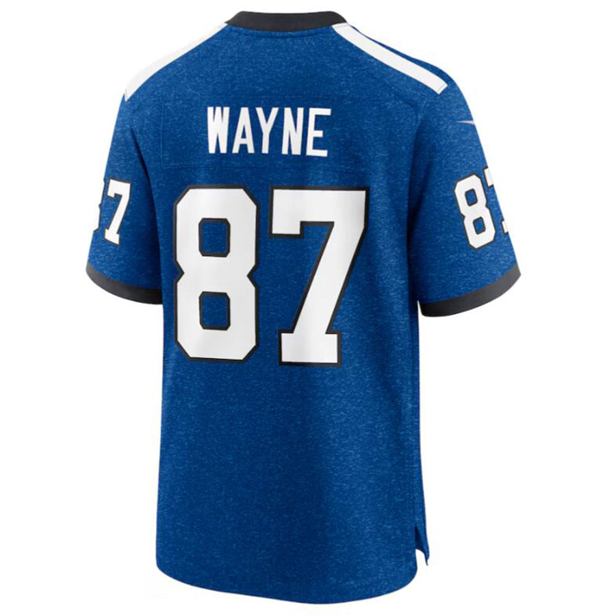 Fenge IN.Colts #87 Reggie Wayne Royal Retired Player Game Jersey American Stitched Football Jerseys