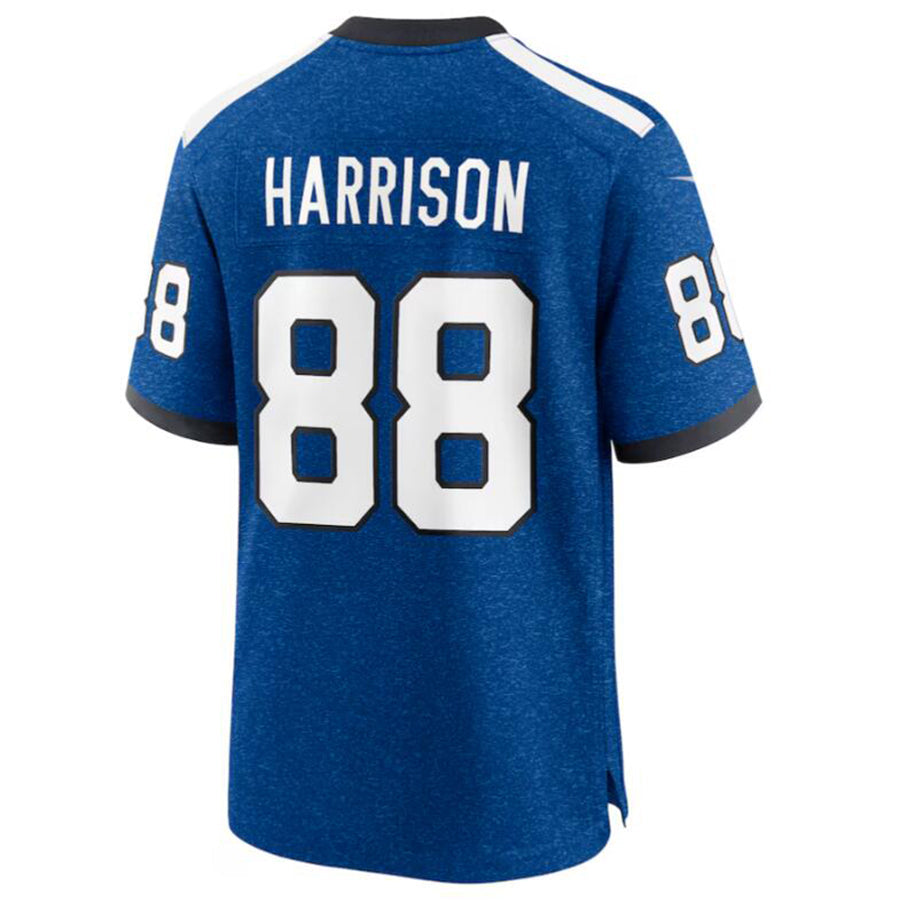 Fenge IN.Colts #88 Marvin Harrison Royal Indiana Nights Alternate Game Jersey American Stitched Football Jerseys