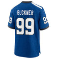 Fenge IN.Colts #99 DeForest Buckner Royal Indiana Nights Alternate Game Jersey American Stitched Football Jerseys