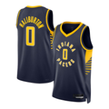 Fenge I.Pacers #0 Tyrese Haliburton Navy Swingman Jerseys - Icon Edition