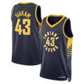 Fenge I.Pacers #43 Pascal Siakam Navy Swingman Jerseys - Icon Edition