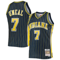 Fenge I.Pacers #7 Jermaine O'Neal Mitchell & Ness Navy 200304 Hardwood Classics Swingman Jerseys