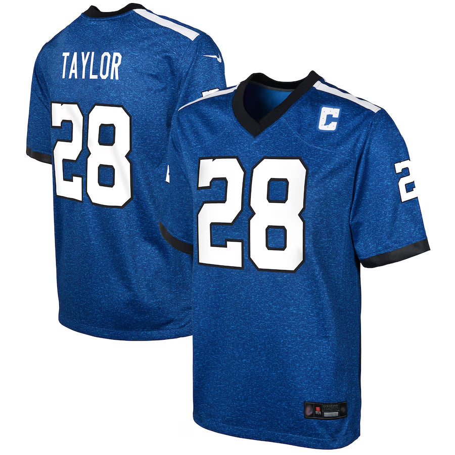 Fenge IN.Colts Indiana Nights Alternate Game Stitched Jerseys - Royal - #28 Jonathan Taylor Player