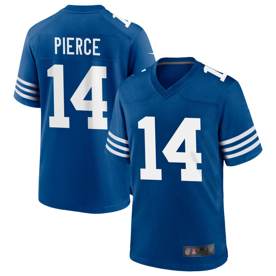 Fenge IN.Colts #14 Alec Pierce Player Royal Limited Game Stitched Jerseys