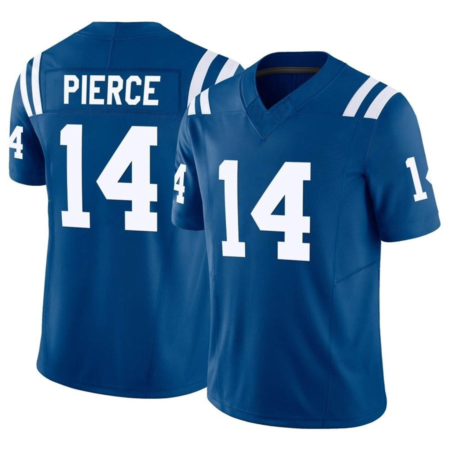 Fenge IN.Colts #14 Alec Pierce Player Royal Vapor F.U.S.E. Limited Game Stitched Jerseys