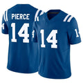 Fenge IN.Colts #14 Alec Pierce Player Royal Vapor F.U.S.E. Limited Game Stitched Jerseys