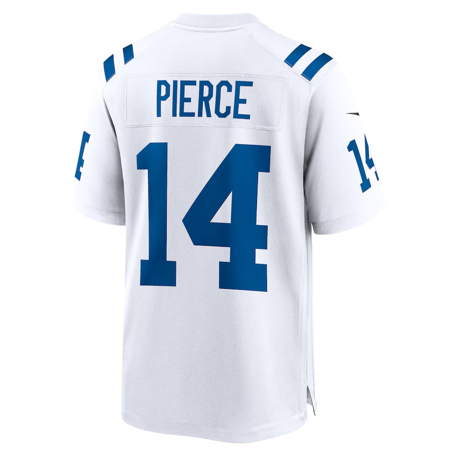 Fenge IN.Colts #14 Alec Pierce Player White Home Game Stitched Jerseys
