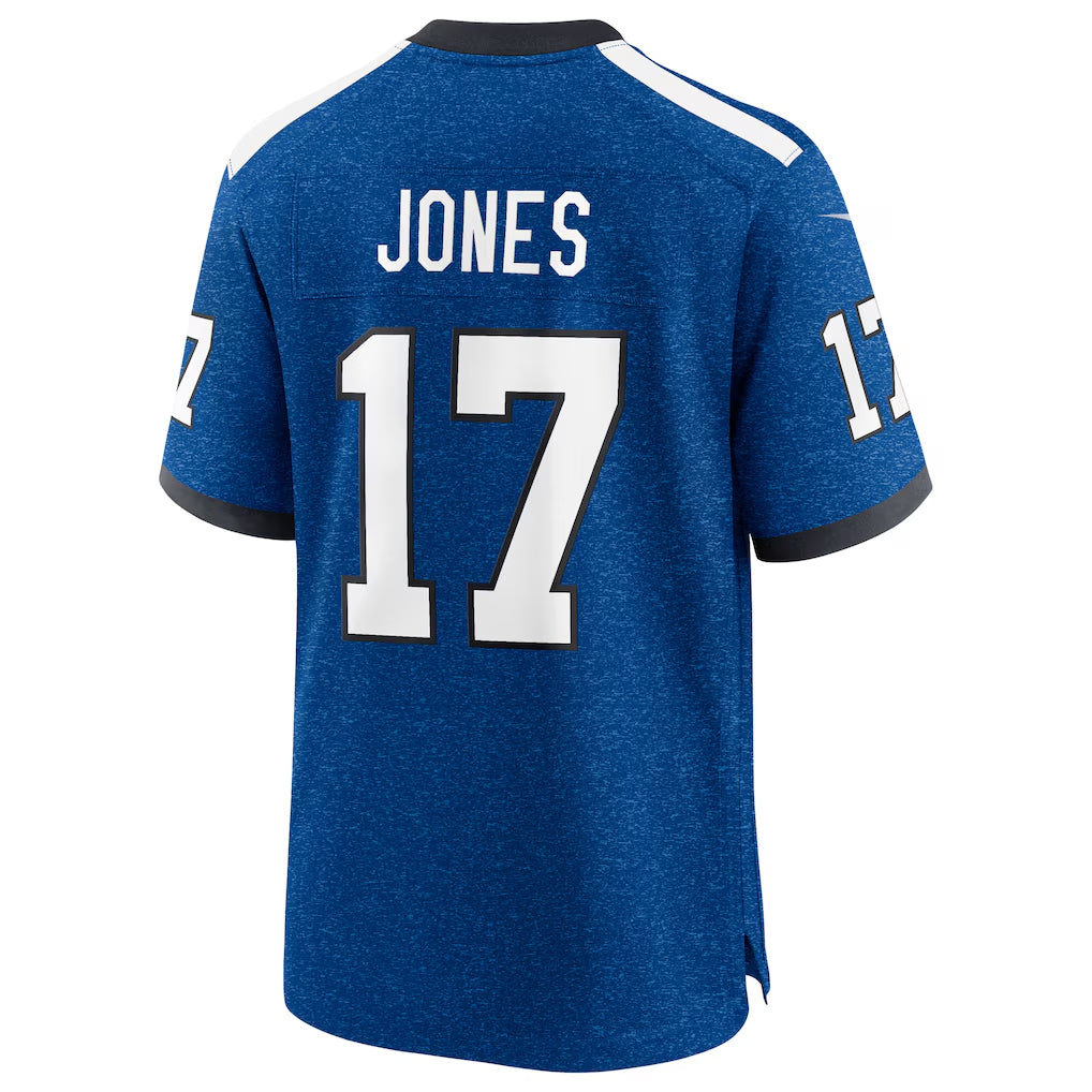 Fenge IN.Colts #17 Daniel Jones Player Alternate 2 Indiana Nights Game Stitched Jerseys