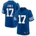 Fenge IN.Colts #17 Daniel Jones Player Royal Limited Game Stitched Jerseys