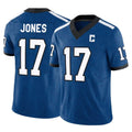 Fenge IN.Colts #17 Daniel Jones Player Royal Vapor F.U.S.E. Limited Stitched Jerseys