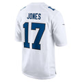 Fenge IN.Colts #17 Daniel Jones Player Tundra White Fashion Game Stitched Jerseys