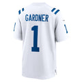 Fenge IN.Colts #1 Ahmad Sauce Gardner White Game Stitched Jerseys