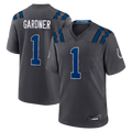 Fenge IN.Colts #1 Sauce Gardner Anthracite 2026 Rivalries Collection Game Stitched Jerseys