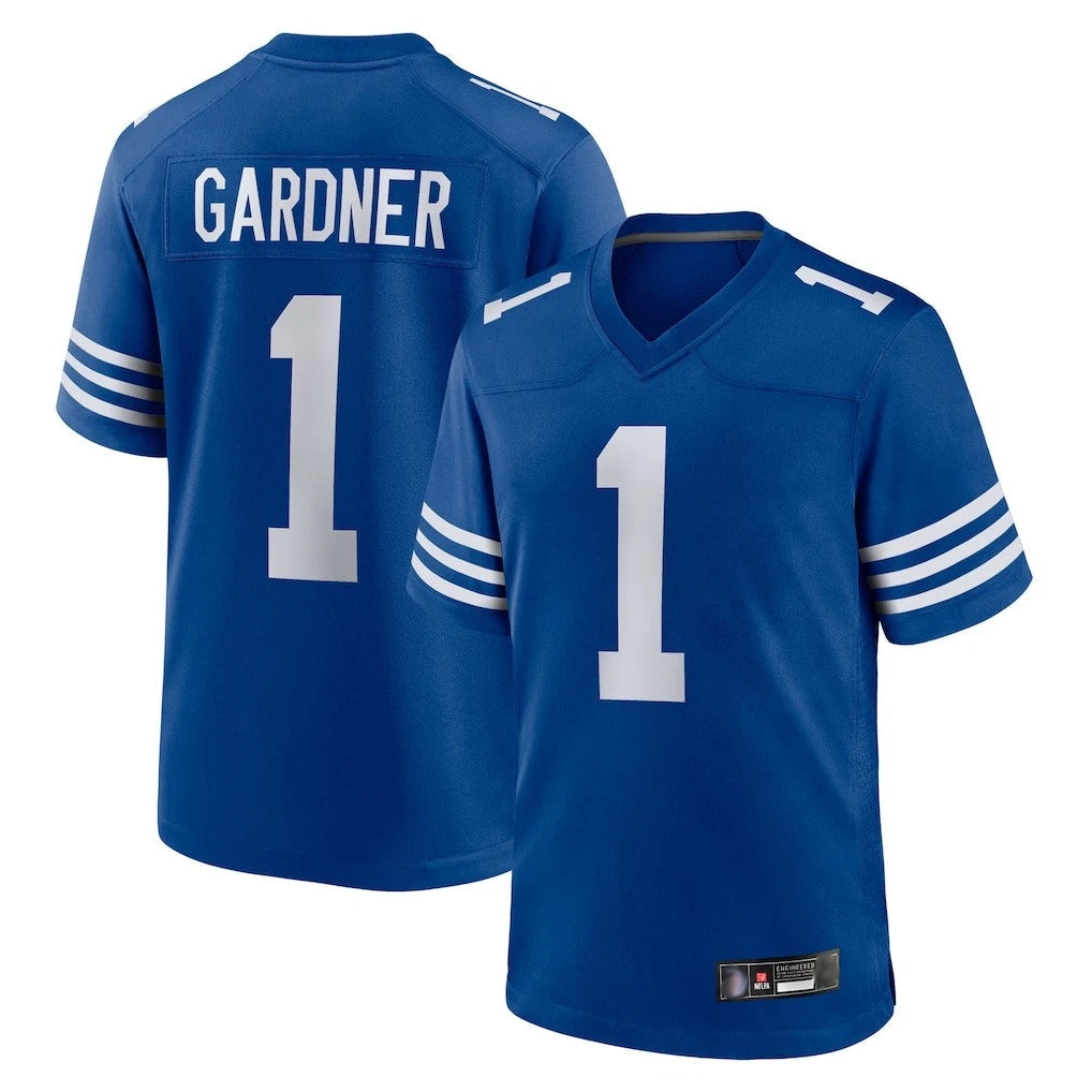 Fenge IN.Colts #1 Sauce Gardner Player Royal Limited Home Game Stitched Jerseys
