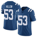 Fenge IN.Colts #53 CJ Allen Player Royal Limited Vapor Untouchable Home Game Stitched Jerseys