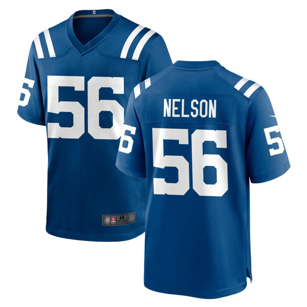 Fenge IN.Colts #56 Quenton Nelson Player Royal Home Game Stitched Jerseys