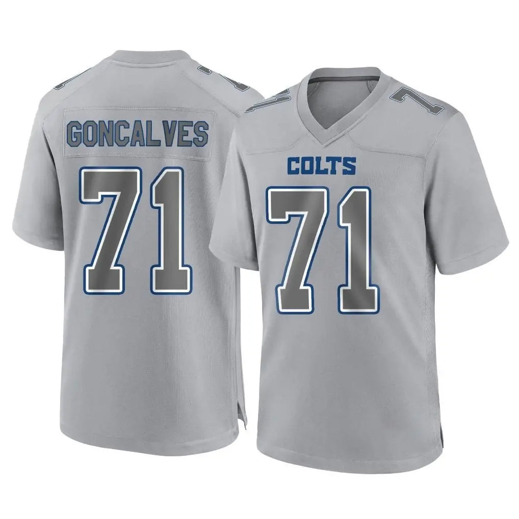 Fenge IN.Colts #71 Matt Goncalves Player Gray Atmosphere Fashion Home Game Stitched Jerseys