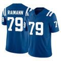 Fenge IN.Colts #79 Bernhard Raimann Player Royal Limited Vapor F.U.S.E. Home Game Stitched Jerseys