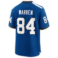 Fenge IN.Colts #84 Tyler Warren Player Alternate 2 Indiana Nights Royal Stitched Jersey