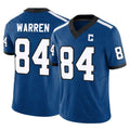 Fenge IN.Colts #84 Tyler Warren Player Limited Indiana Nights Alternate Vapor F.U.S.E. Royal Stitched Jerseys