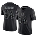 Fenge IN.Colts #84 Tyler Warren Player RFLCTV Limited Black Stitched Jerseys