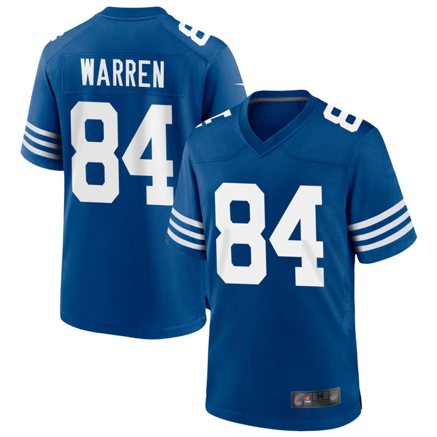 Fenge IN.Colts #84 Tyler Warren Player Royal Limited Game Stitched Jerseys
