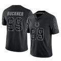 Fenge IN.Colts #99 DeForest Buckner Player Black Reflective Limited Game Stitched Jerseys