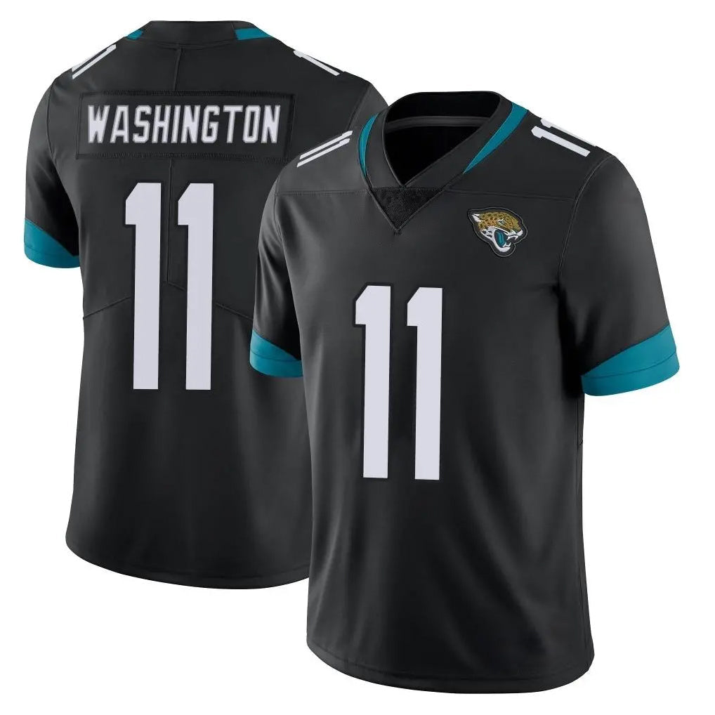 Fenge J.Jaguars #11 Parker Washington Player Black Vapor Untouchable Limited Home Game Stitched Jerseys