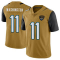 Fenge J.Jaguars #11 Parker Washington Player Gold Vapor Limited Stitched Jerseys